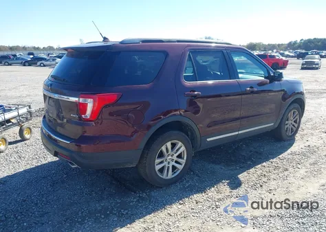 2018 Ford Explorer Xlt from USA, damaged, VIN 1FM5K8D82JGC79650
